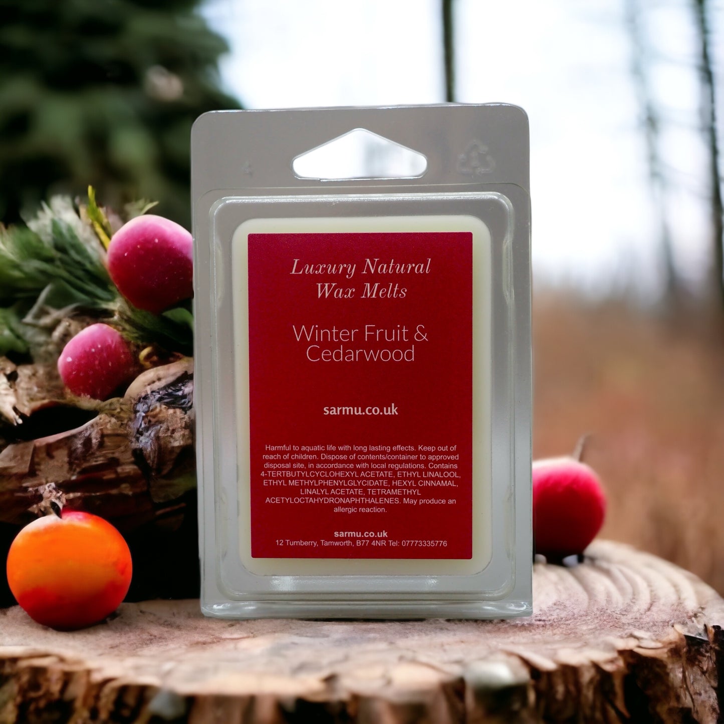 Winter Fruits & Cedarwood Wax Melts