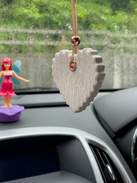 Car Freshener Scalloped Circle With 20ml Refresher Concentrate